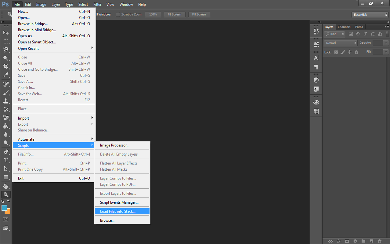 Adobe Photoshop Image Processor Script Download Files