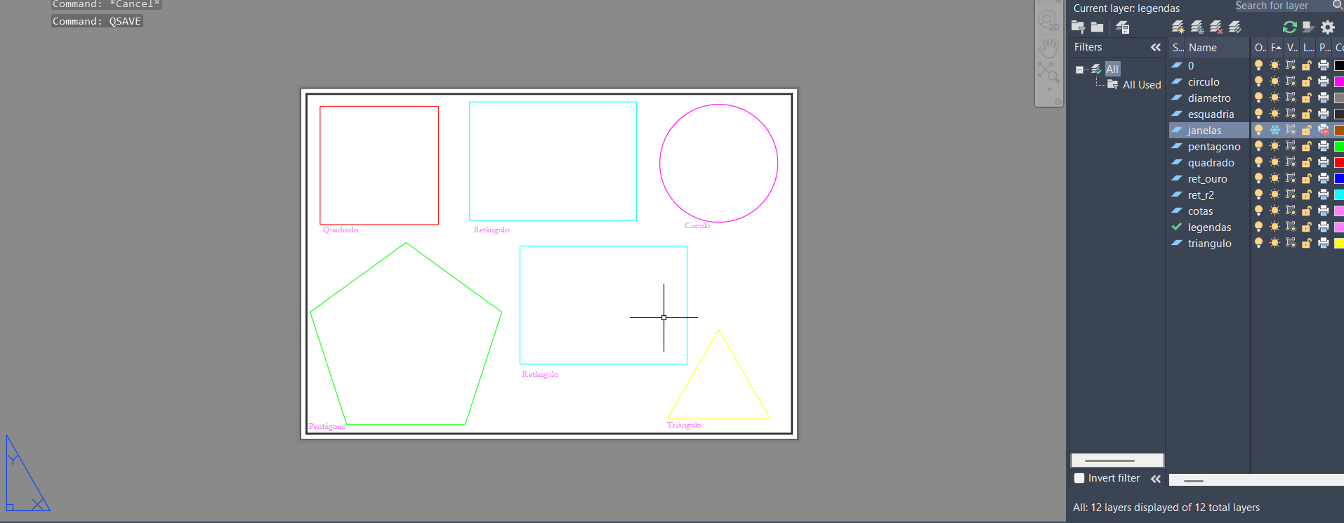 Exercício AutoCad 2
