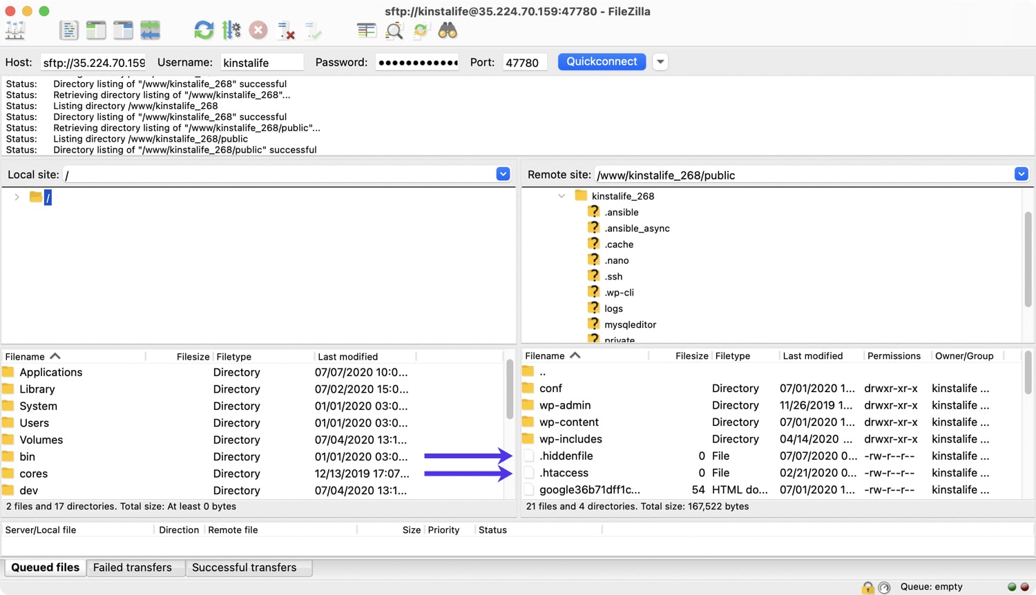 filezilla