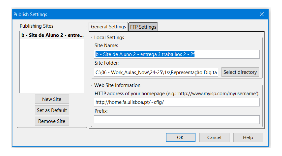 publishing settings1