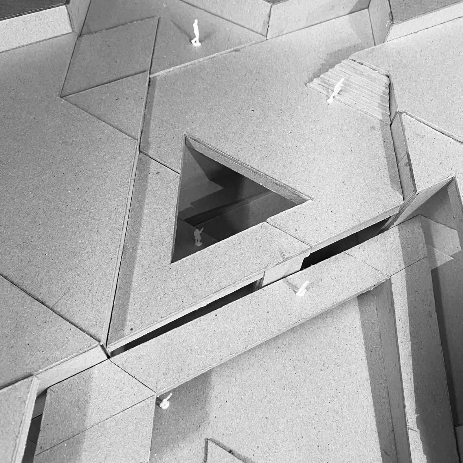 Fotografia da maquete da pedreira 2