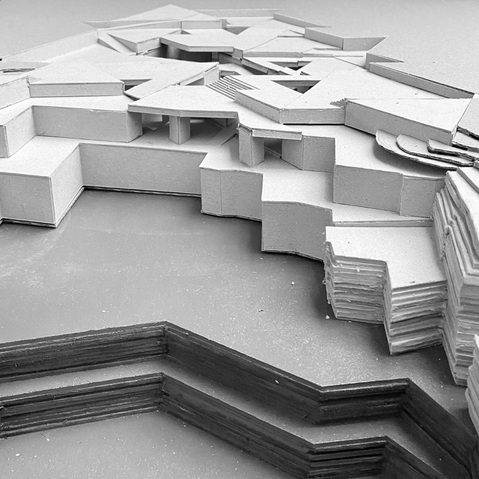 Fotografia da maquete da pedreira 6