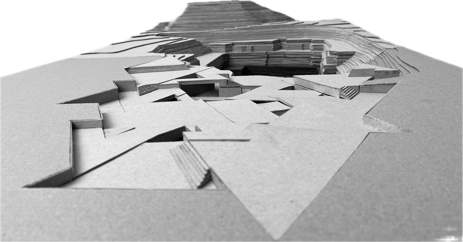 Fotografia da maquete da pedreira 7