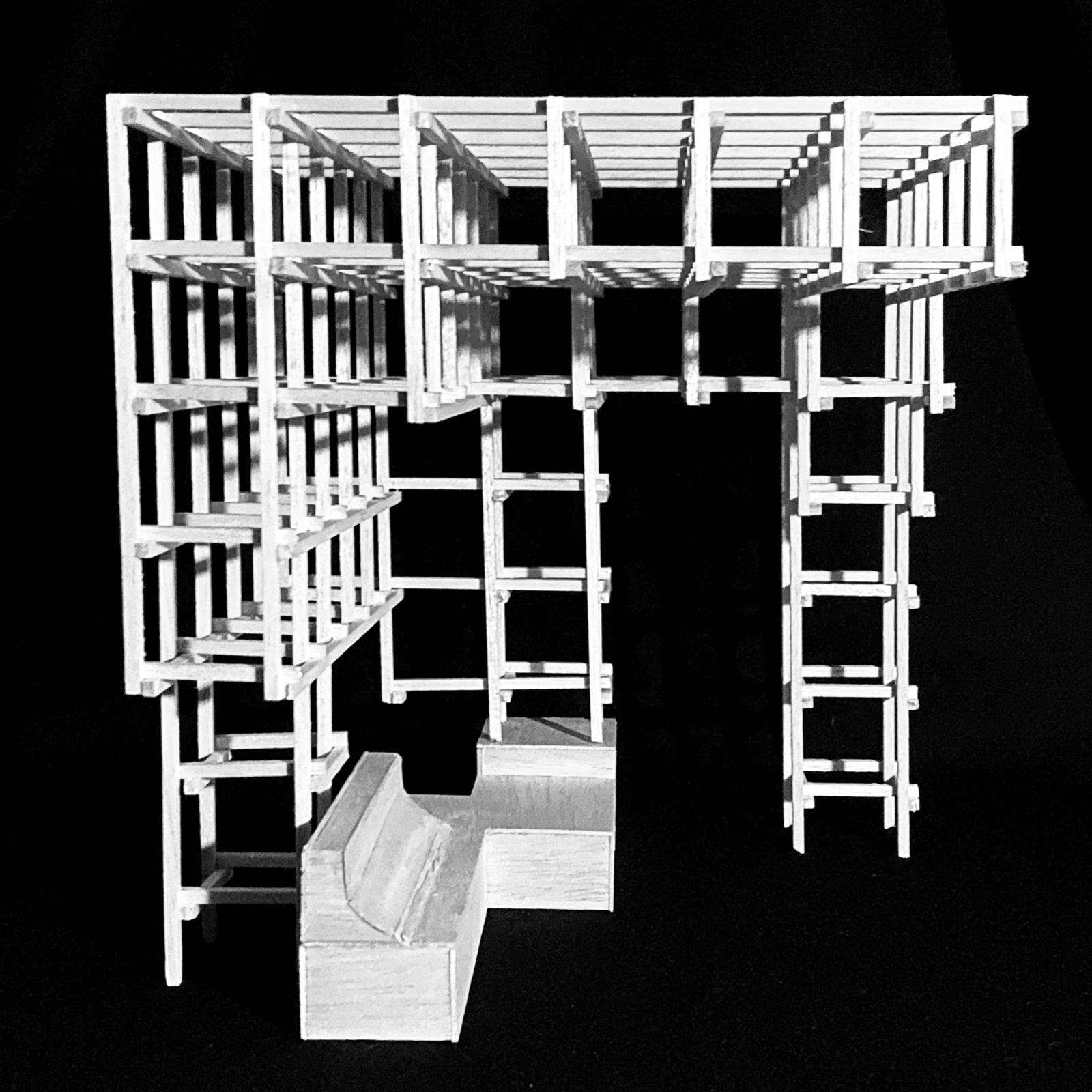 Fotografia da maquete tectónica 2