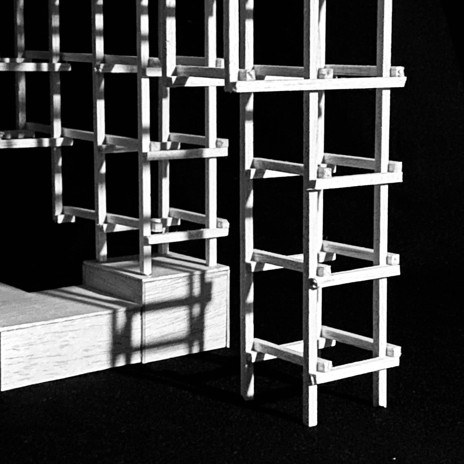 Fotografia da maquete tectónica 6