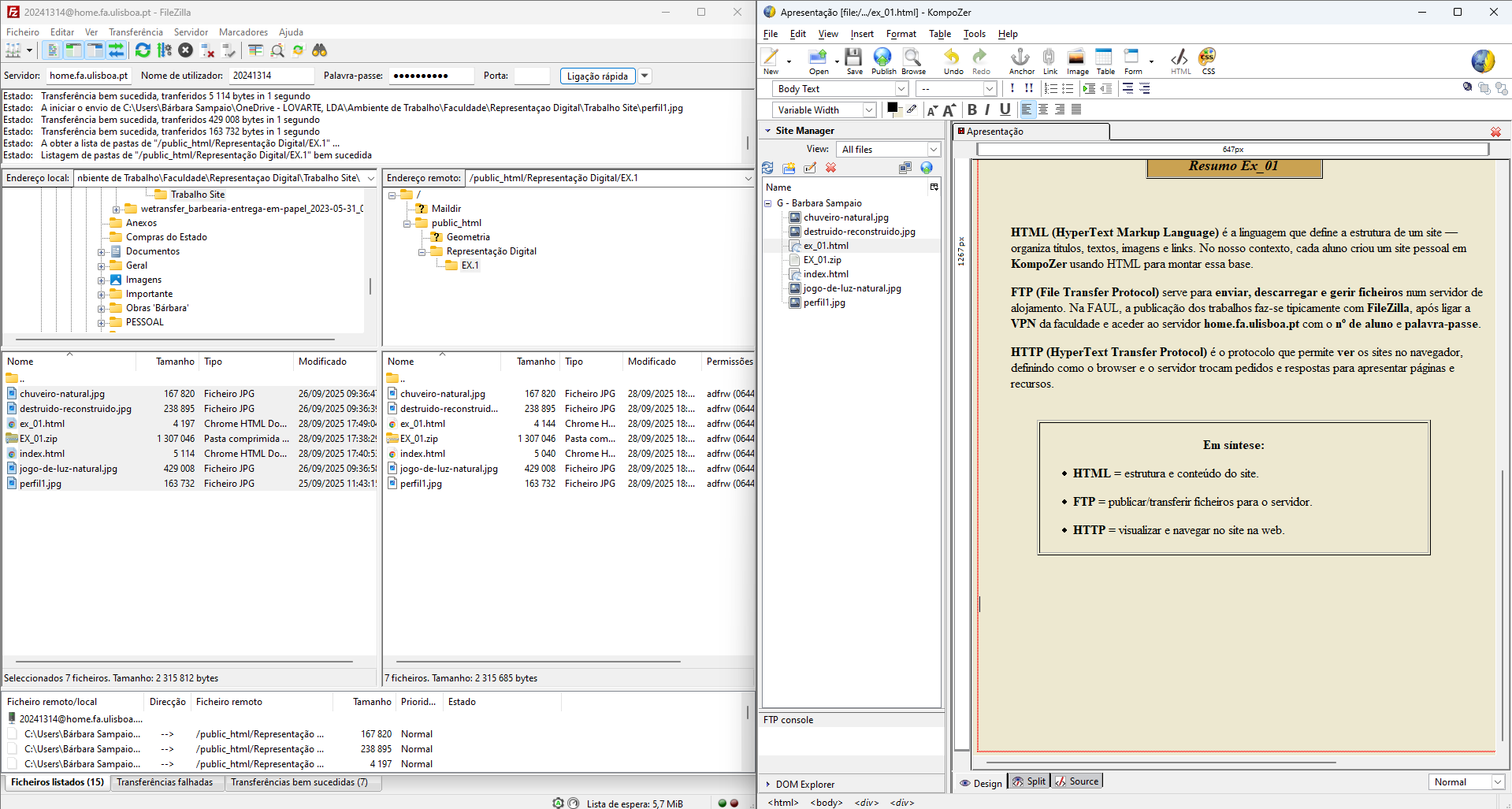 filezilla_kompozer