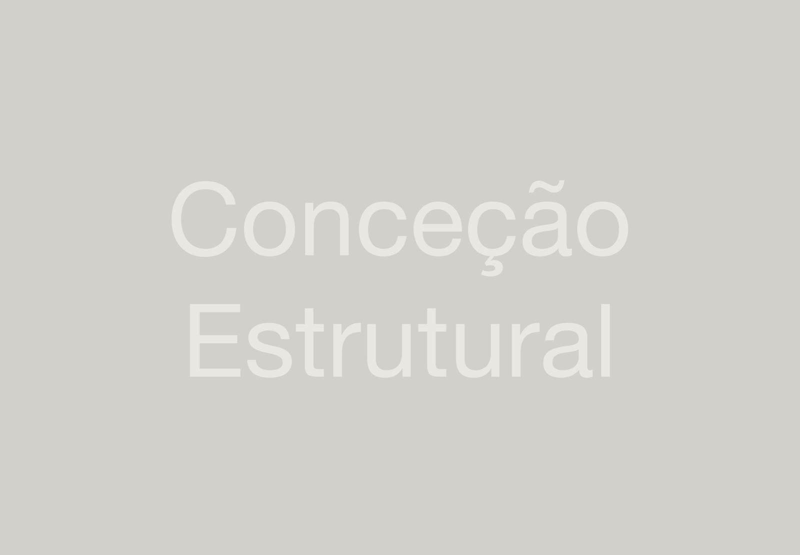 Conce&ccedil;&atilde;o Estrutural